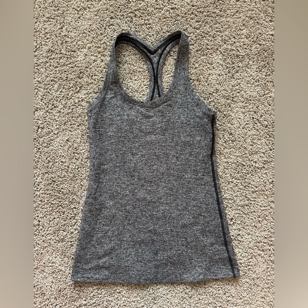 Gray Women's Racerback Lululemon Tank Top